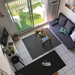 アパート Unappartalamer Vue Golf De Et Piscine *